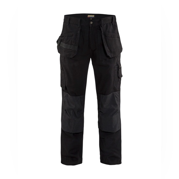 Black Workwear Cargo Pants - Picture 1 of 13